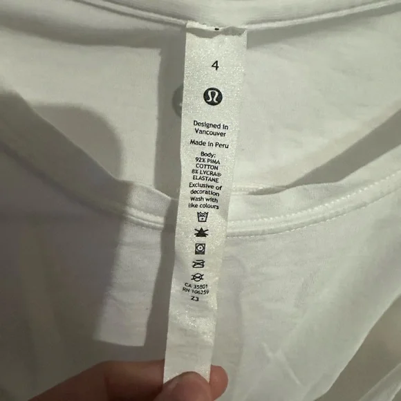 Lululemon tie-front tank - Picture 2 of 3